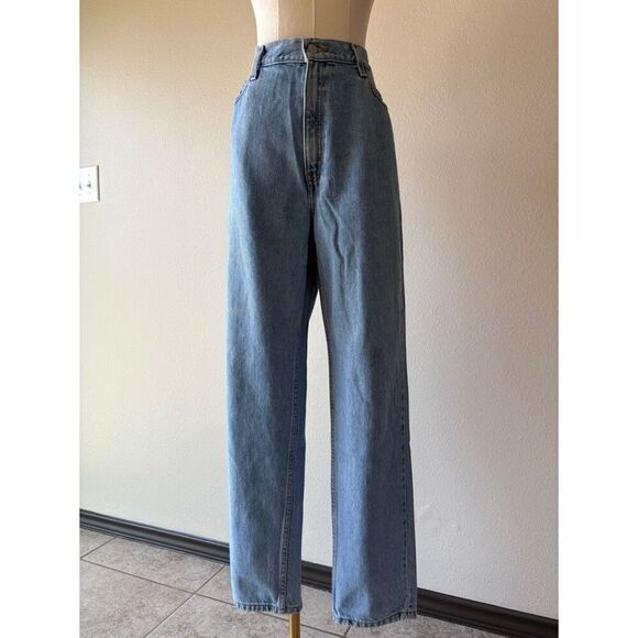 Vintage 90s Levis 512 slim fit tapered leg 16 Mis M jeans - Picture 2 of 8